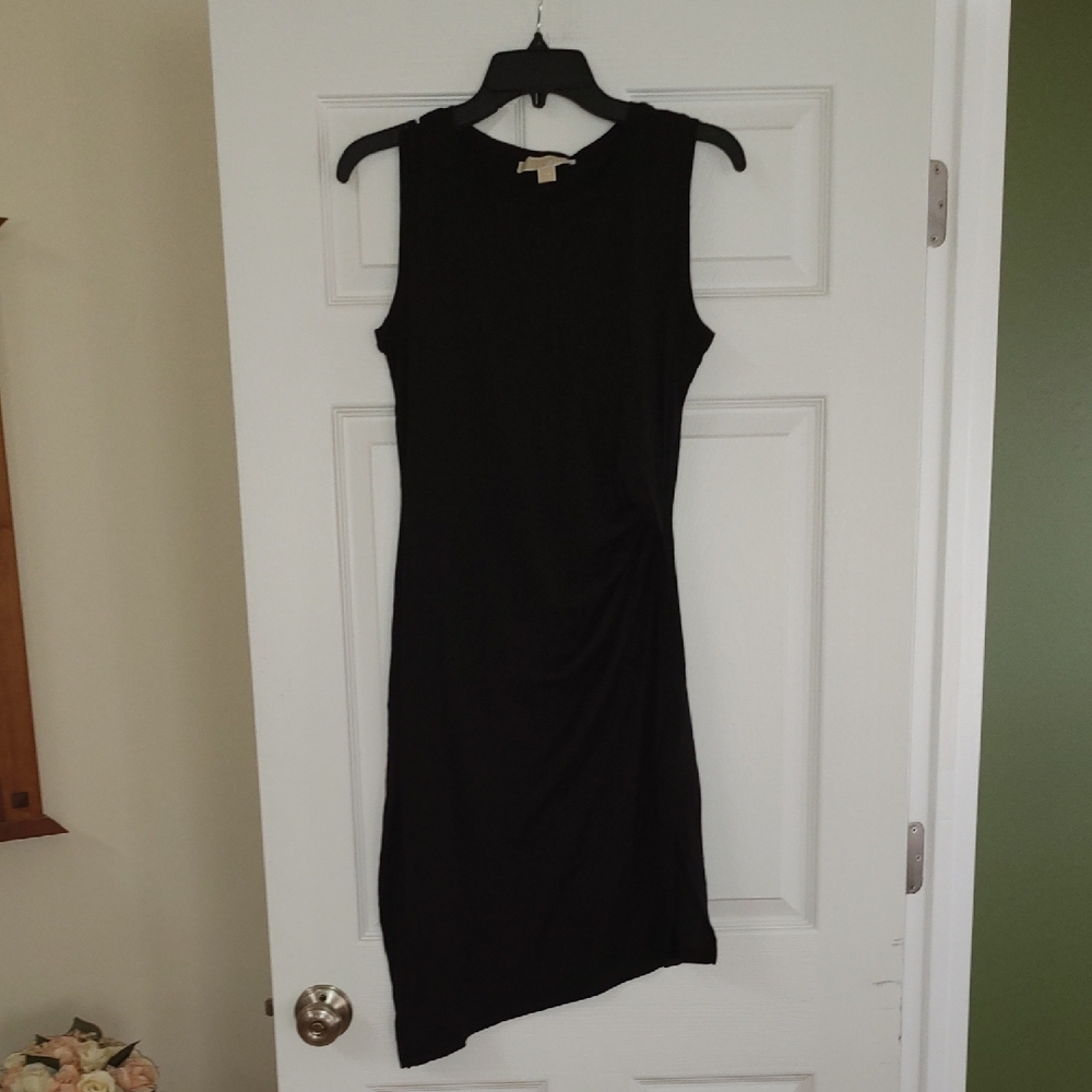 MICHAEL Michael Kors Black Asymmetrical Dress